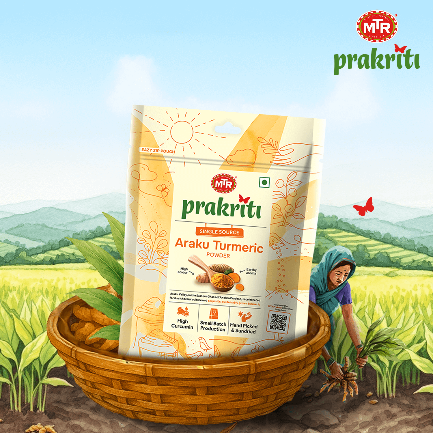 Araku Turmeric Powder