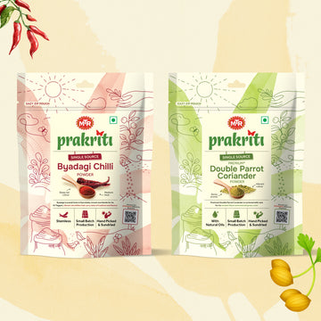 Byadagi Chilli Powder & Kumbharaj Double Parrot Coriader Powder