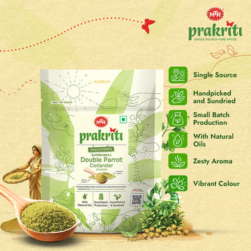 Kumbhraj Double Parrot Coriander Powder - 100g